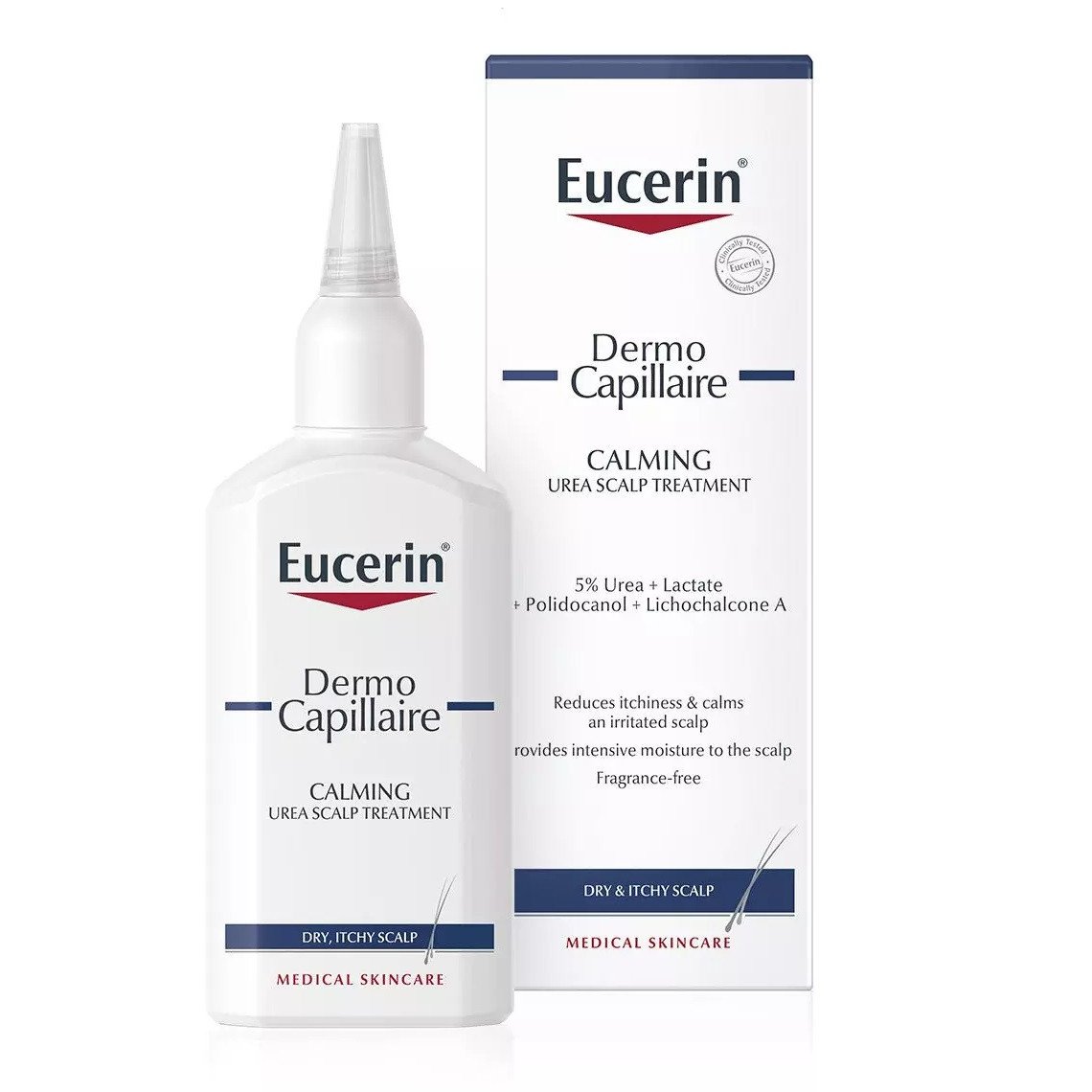 Eucerin Dermocapillaire Calming Urea Scalp Treatment