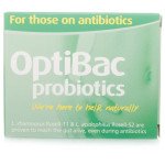 Optibac probiotic food supplements for those on antibiotics 10 pack