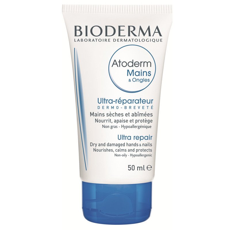 Bioderma Atoderm Hands and Nails Repairing Cream 50ML 