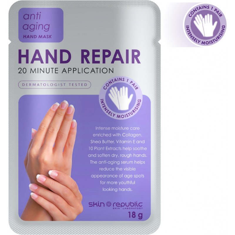 Skin Republic Hand Repair 18G (10 Pk)