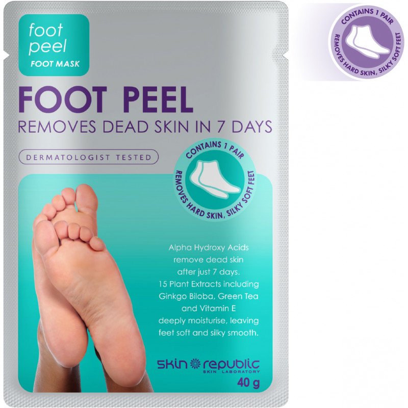Skin Republic Foot Peel 40G (10 Pk)