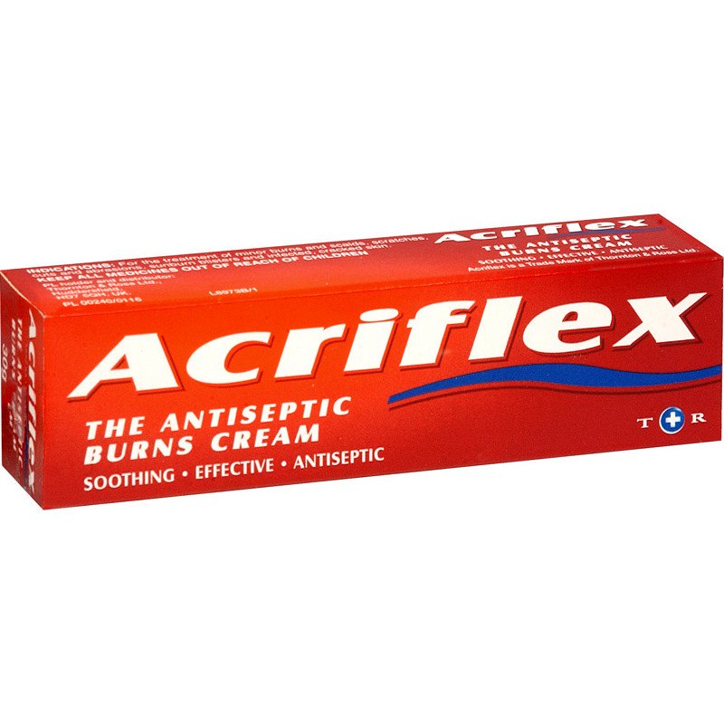 Acriflex cream for burns 0.25% 30g