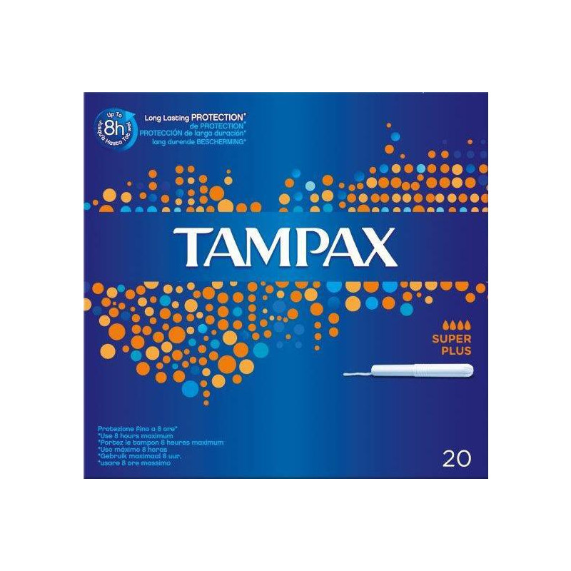 Tampax tampons super plus 20 pack