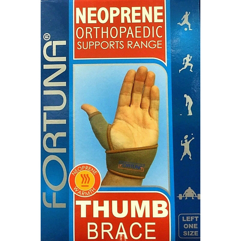 Fortuna Disabled Aids supports neoprene supports thumb brace left
